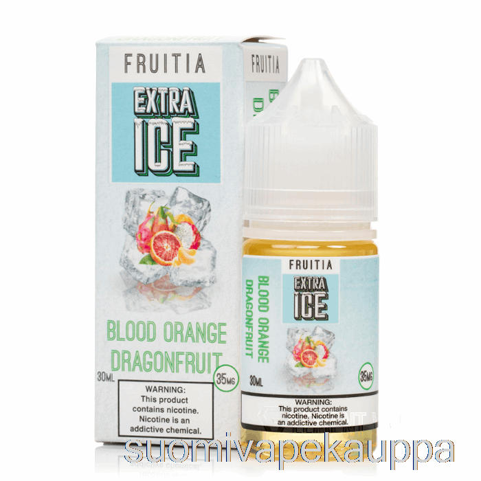 Vape Box Veriappelsiini Lohikäärme - Extra Jää - Fruitia Suolat - 30ml 50mg